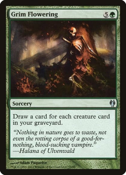 Grim Flowering, Duel Decks: Izzet vs. Golgari 75
