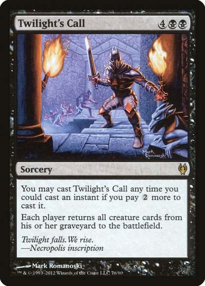Twilight's Call, Duel Decks: Izzet vs. Golgari 76