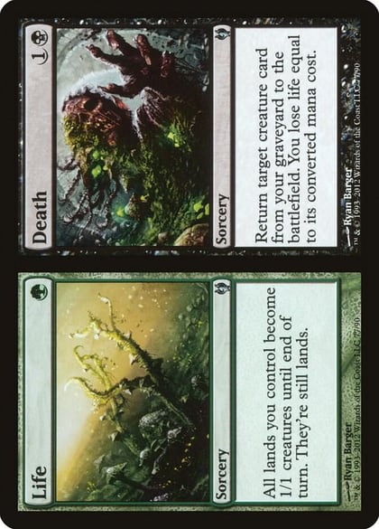 Life // Death, Duel Decks: Izzet vs. Golgari 77