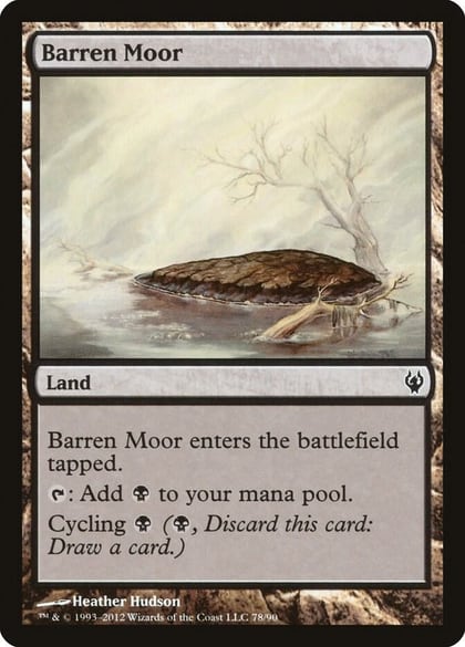 Barren Moor, Duel Decks: Izzet vs. Golgari 78