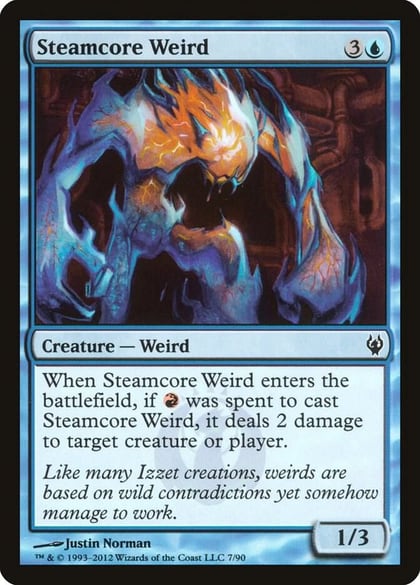 Steamcore Weird, Duel Decks: Izzet vs. Golgari 7