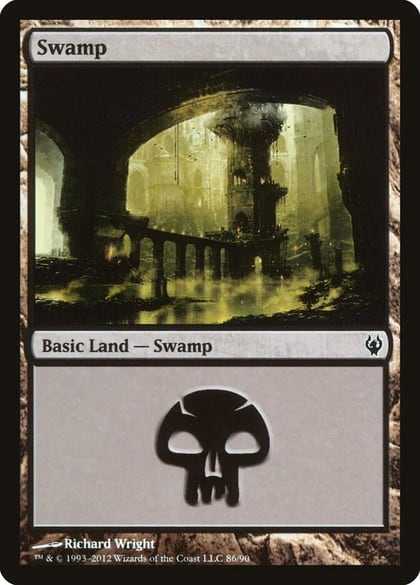 Swamp (86), Duel Decks: Izzet vs. Golgari 86