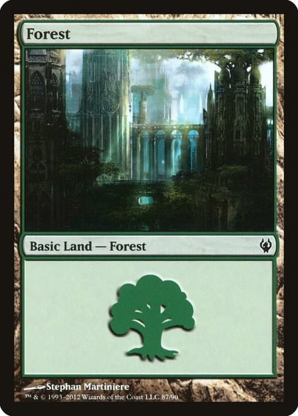 Forest (87), Duel Decks: Izzet vs. Golgari 87