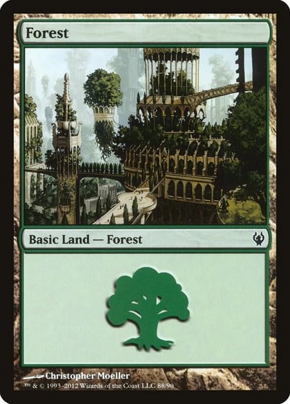 Forest (88), Duel Decks: Izzet vs. Golgari 88