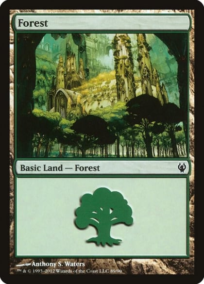 Forest (89), Duel Decks: Izzet vs. Golgari 89
