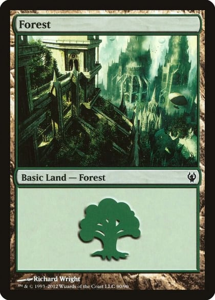 Forest (90), Duel Decks: Izzet vs. Golgari 90