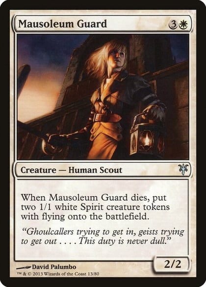Mausoleum Guard, Duel Decks: Sorin vs. Tibalt 13