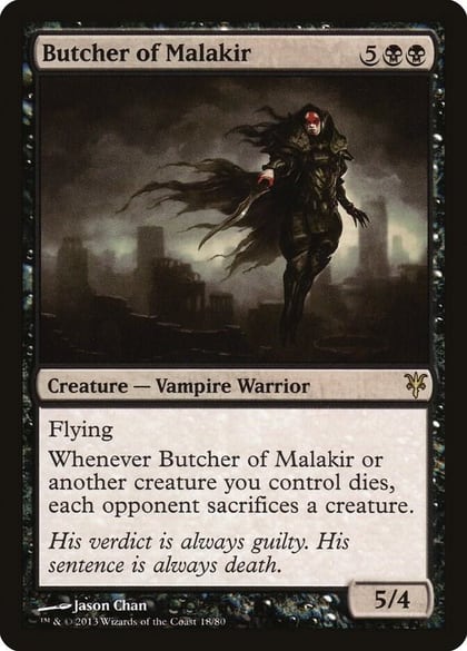 Butcher of Malakir, Duel Decks: Sorin vs. Tibalt 18
