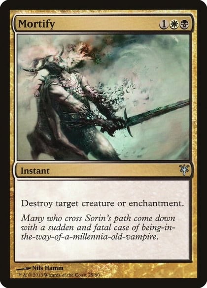 Mortify, Duel Decks: Sorin vs. Tibalt 25