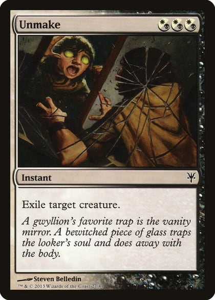 Unmake, Duel Decks: Sorin vs. Tibalt 27