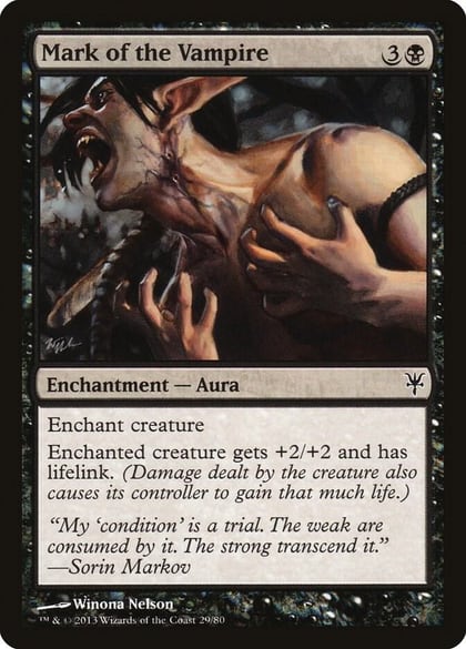Mark of the Vampire, Duel Decks: Sorin vs. Tibalt 29