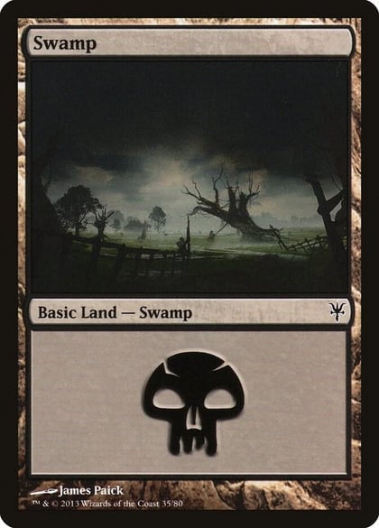 Swamp (35), Duel Decks: Sorin vs. Tibalt 35