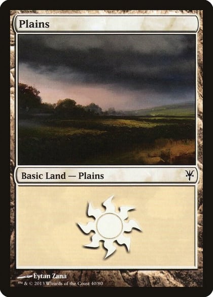 Plains (40), Duel Decks: Sorin vs. Tibalt 40