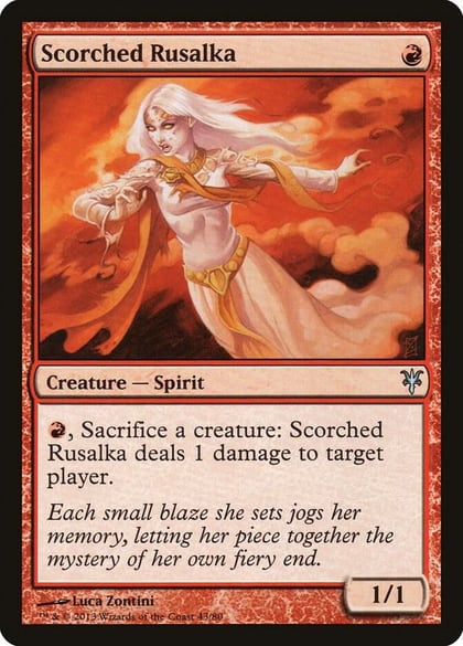 Scorched Rusalka, Duel Decks: Sorin vs. Tibalt 43