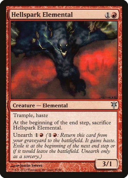 Hellspark Elemental, Duel Decks: Sorin vs. Tibalt 46
