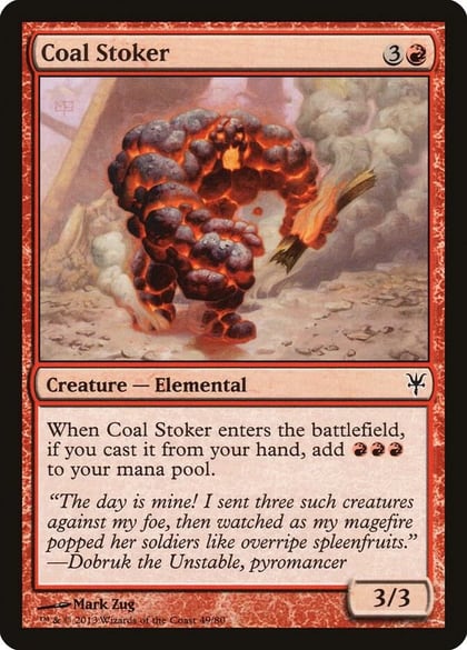 Coal Stoker, Duel Decks: Sorin vs. Tibalt 49