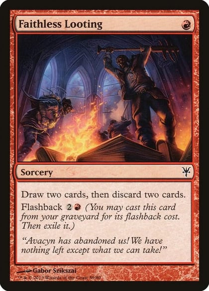 Faithless Looting, Duel Decks: Sorin vs. Tibalt 59