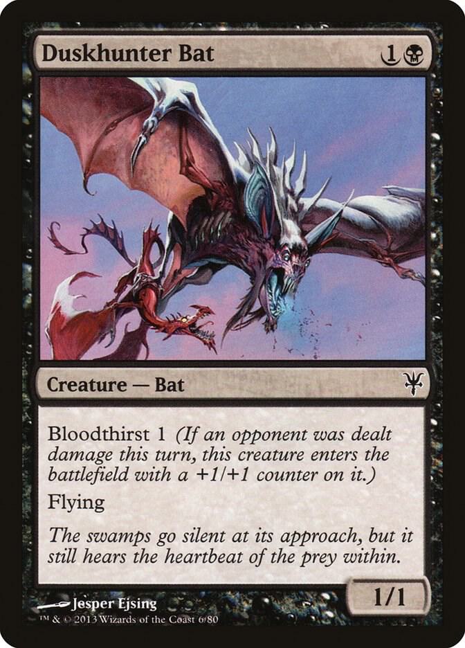 Duskhunter Bat, Duel Decks: Sorin vs. Tibalt 6