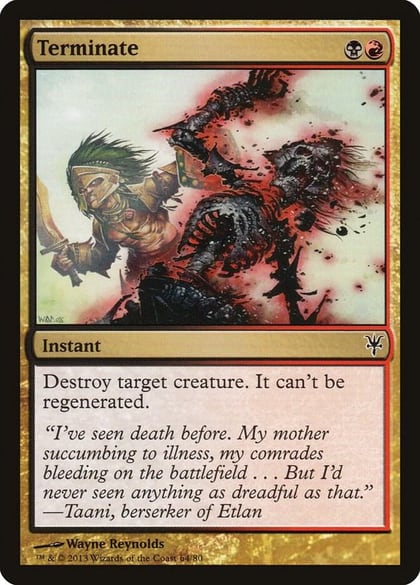 Terminate, Duel Decks: Sorin vs. Tibalt 64