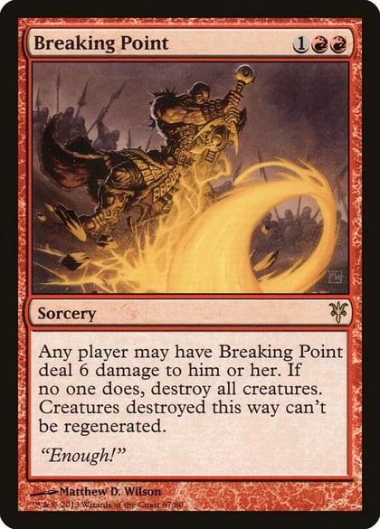 Breaking Point, Duel Decks: Sorin vs. Tibalt 67