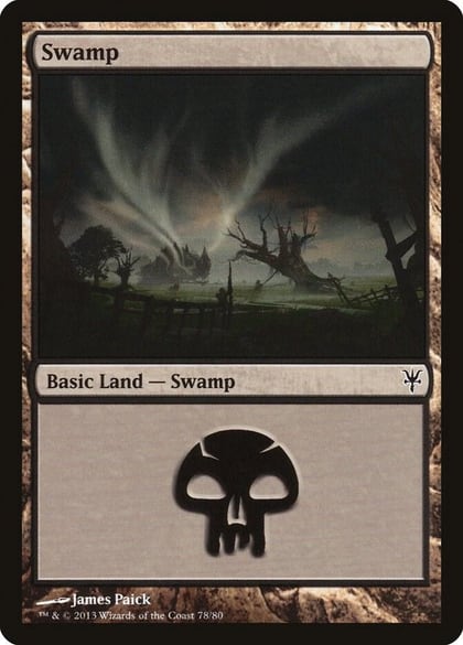 Swamp (78), Duel Decks: Sorin vs. Tibalt 78