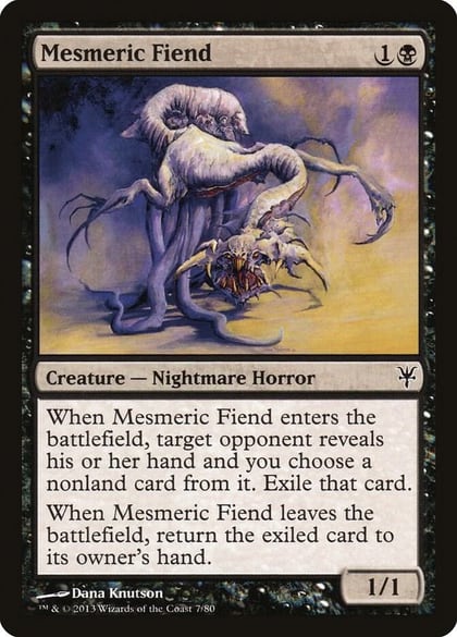 Mesmeric Fiend, Duel Decks: Sorin vs. Tibalt 7