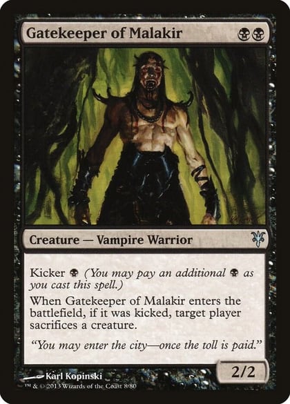 Gatekeeper of Malakir, Duel Decks: Sorin vs. Tibalt 8