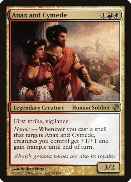 Anax and Cymede, Duel Decks: Heroes vs. Monsters 11