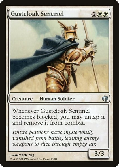 Gustcloak Sentinel, Duel Decks: Heroes vs. Monsters 13