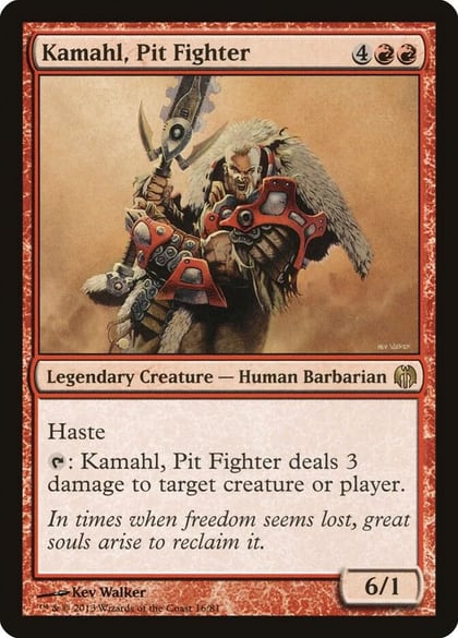 Kamahl, Pit Fighter, Duel Decks: Heroes vs. Monsters 16