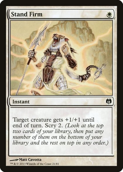 Stand Firm, Duel Decks: Heroes vs. Monsters 21