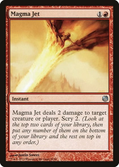 Magma Jet, Duel Decks: Heroes vs. Monsters 22