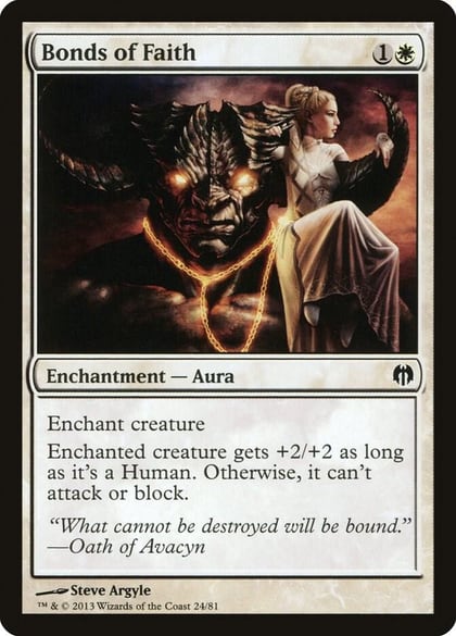 Bonds of Faith, Duel Decks: Heroes vs. Monsters 24