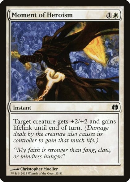 Moment of Heroism, Duel Decks: Heroes vs. Monsters 25