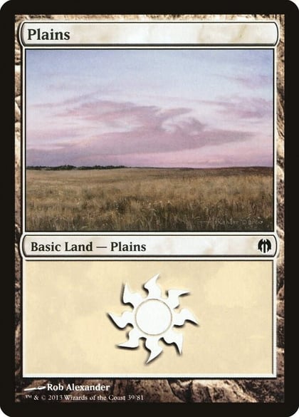 Plains (39), Duel Decks: Heroes vs. Monsters 39