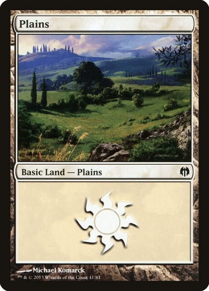 Plains (41), Duel Decks: Heroes vs. Monsters 41