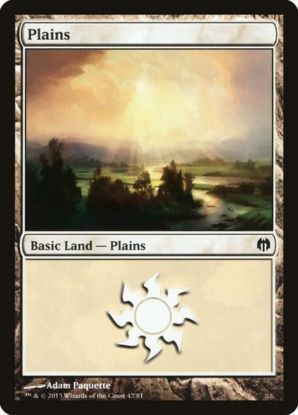 Plains (42), Duel Decks: Heroes vs. Monsters 42