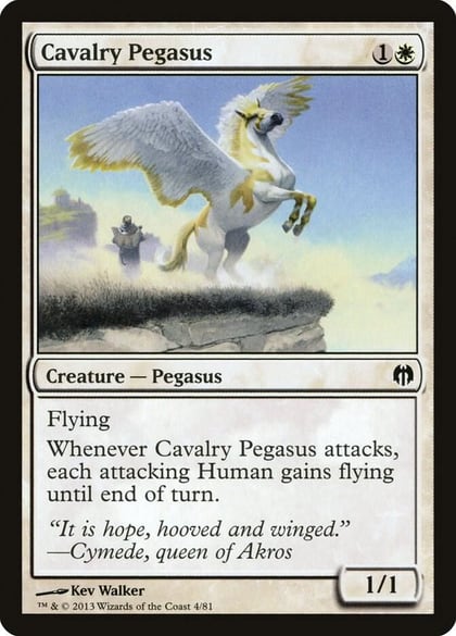 Cavalry Pegasus, Duel Decks: Heroes vs. Monsters 4