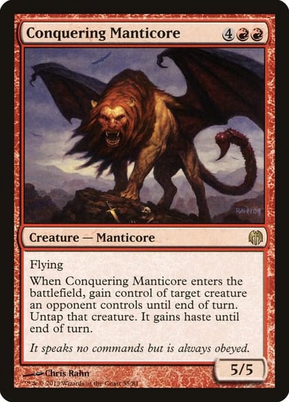 Conquering Manticore, Duel Decks: Heroes vs. Monsters 55