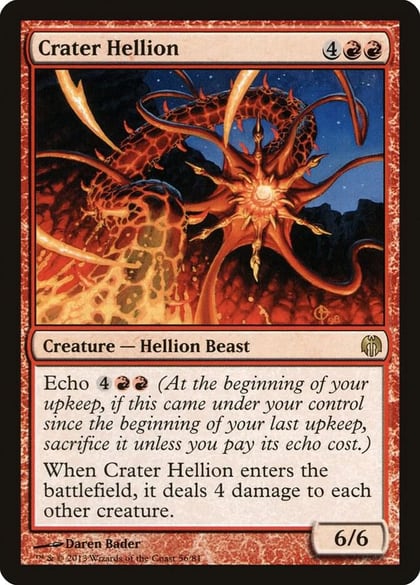 Crater Hellion, Duel Decks: Heroes vs. Monsters 56