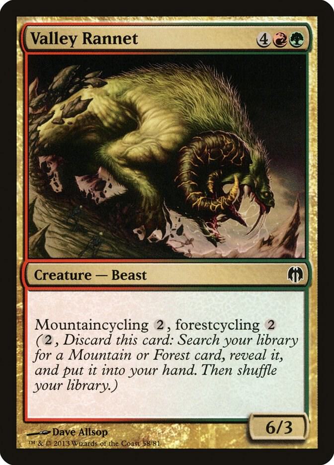 Valley Rannet, Duel Decks: Heroes vs. Monsters 58