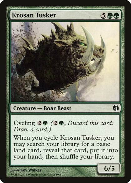 Krosan Tusker, Duel Decks: Heroes vs. Monsters 59