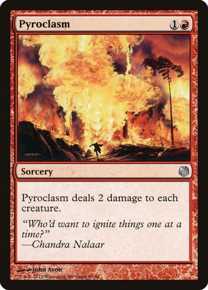 Pyroclasm, Duel Decks: Heroes vs. Monsters 63