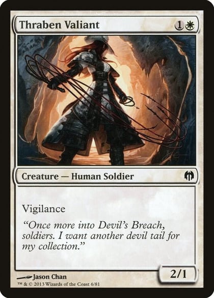 Thraben Valiant, Duel Decks: Heroes vs. Monsters 6