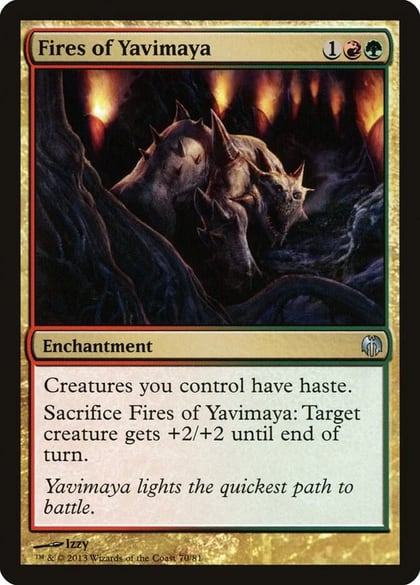 Fires of Yavimaya, Duel Decks: Heroes vs. Monsters 70