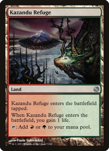Kazandu Refuge, Duel Decks: Heroes vs. Monsters 71