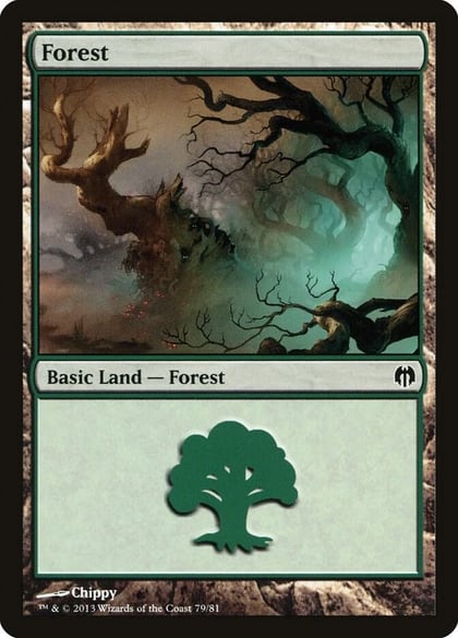 Forest (79), Duel Decks: Heroes vs. Monsters 79