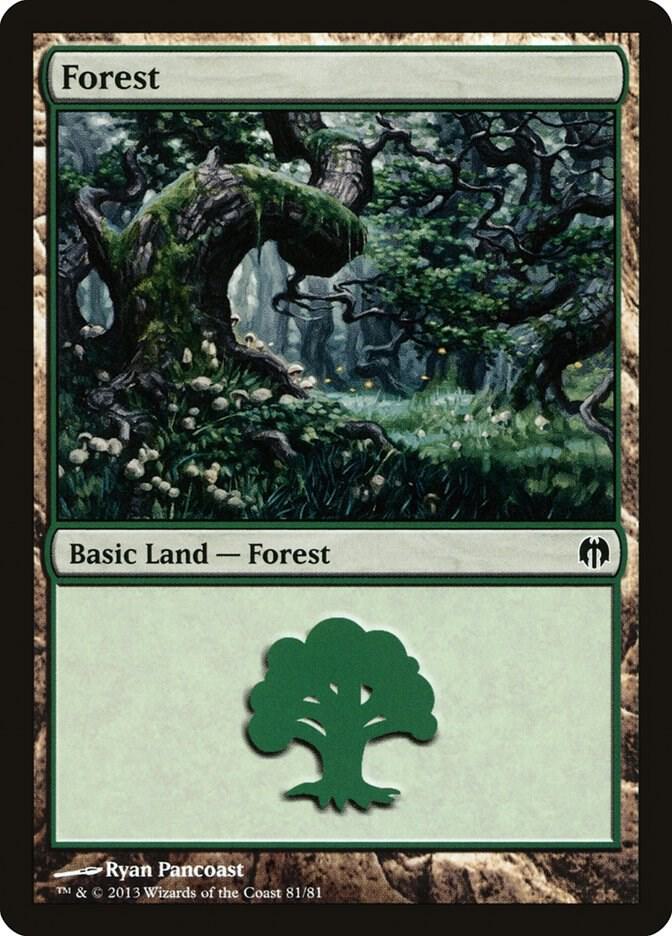 Forest (81), Duel Decks: Heroes vs. Monsters 81