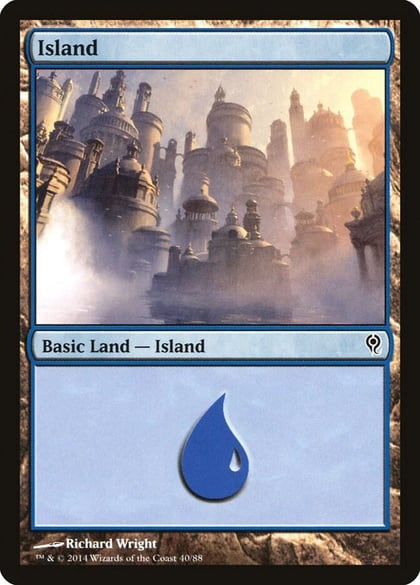 Island (40), Duel Decks: Jace vs. Vraska 40