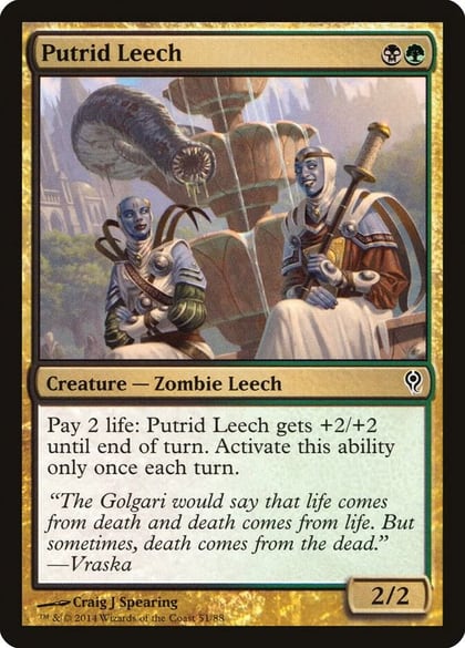 Putrid Leech, Duel Decks: Jace vs. Vraska 51